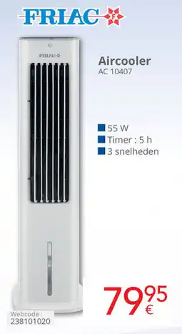 Eldi Friac Aircooler AC 10407 aanbieding