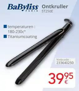 Eldi BaByliss Ontkruller ST250E aanbieding