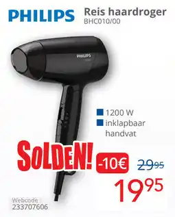 Eldi Philips Reis haardroger BHC010/00 aanbieding