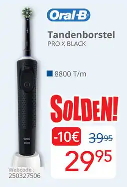 Eldi Oral B Tandenborstel Pro x Black aanbieding