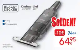 Eldi Black+Decker Kruimeldief HLVC320B11-QW aanbieding