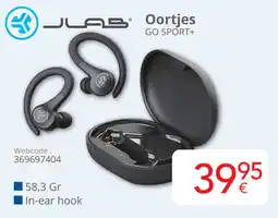 Eldi JLAB Oortjes Go Sport+ aanbieding