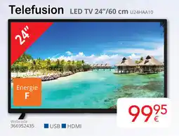 Eldi Telefusion LED TV U24HAA10 aanbieding