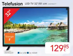Eldi Telefusion LED TV U32HAA11 aanbieding
