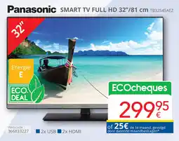 Eldi Panasonic Smart TV Full HD TB32545AEZ aanbieding