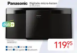 Eldi Panasonic Digitale micro keten SC-HC212EG aanbieding