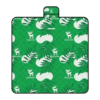 Decathlon Qunature picknickkleed waterdichte reismat 200x200 cm aanbieding