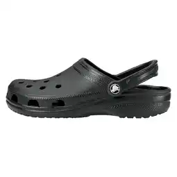 Decathlon Crocs Classic zwarte teenslippers aanbieding