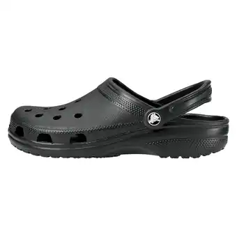 Decathlon Crocs Classic zwarte teenslippers aanbieding