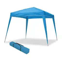 Decathlon Opvouwbare tent California 2,4x2,4 m blauw. Tuin, strand, platteland aanbieding