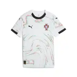 Decathlon Portugal 2025 uitshirt voor jongeren PUMA White Black aanbieding