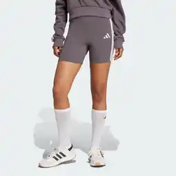 Decathlon Essentials 3-Stripes High Waisted Biker Short aanbieding