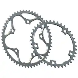 Decathlon Kettingblad Shimano/Sram/FSA Type S Dural 9/10V 42T Steek 130 Zilver aanbieding