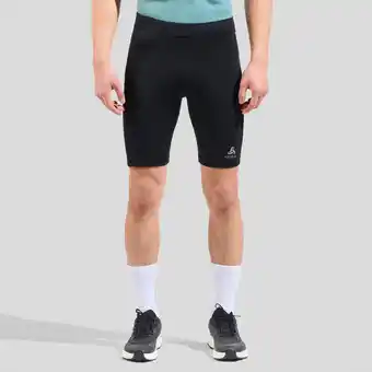 Decathlon ODLO Loopshort Essential Sportbroek ZWART S aanbieding