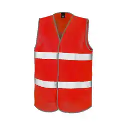 Decathlon Volwassenen Unisex Safeguard Verbeterde Zichtbaarheid Vest (Rood) aanbieding