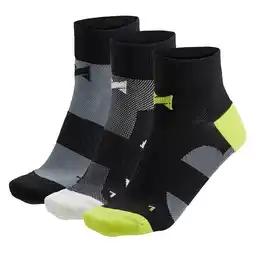 Decathlon Xtreme - Fiets Enkelsokken - Unisex - 6-Pack - Zwart - Wielrensokken aanbieding