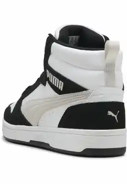 Decathlon Rebound v6 SD sneakers unisex PUMA Black Feather Gray White aanbieding