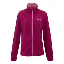 Decathlon Dames Floreo IV Full Zip Fleece Jas (Beaujolais) aanbieding