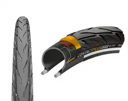 Decathlon Continental Buitenband Contact Plus City 42-622 (28x1.60) Zwart Reflex aanbieding