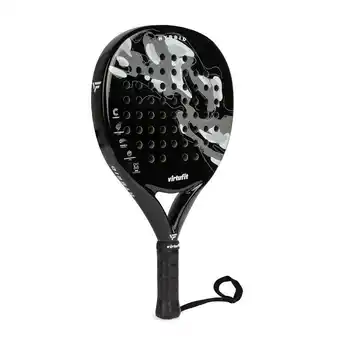 Decathlon Hybrid Padel Racket - Zwart/Grijs aanbieding