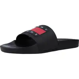 Decathlon Flip-flops Tommy Jeans Model Pool Slide Ess Kleur Zwart aanbieding