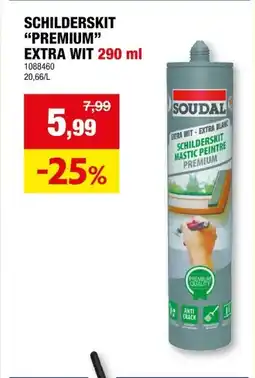 Hubo schilderskit Premium 290ml extra wit aanbieding