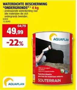 Hubo Aquaplan ondergronds waterdichte bescherming 4kg aanbieding