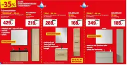 Hubo BADKAMERMEUBELEN AQUATRENDS aanbieding