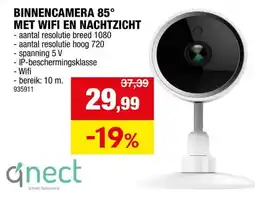 Hubo Qnect Qnect binnencamera 100° met wifi en nachtzicht aanbieding