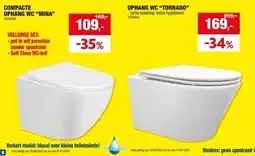 Hubo Aquatrends Tornado Rimless ophang-WC aanbieding