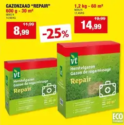 Hubo VT Repair herstelgazon 1,2kg aanbieding
