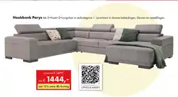 Woonsquare Hoekbank Parys aanbieding