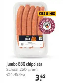 Jumbo Jumbo BBQ chipolata aanbieding
