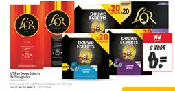 Jumbo L'OR en Douwe Egberts Koffiecapsules aanbieding
