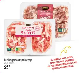 Jumbo Jumbo gerookt spekreepje aanbieding