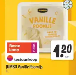 Jumbo Jumbo vanille roomijs aanbieding