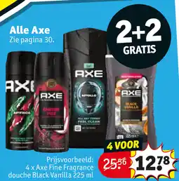 Kruidvat Alle Axe aanbieding