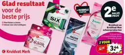 Kruidvat 2 x wegwerpmesjes dames 2-voudig 10 stuks aanbieding