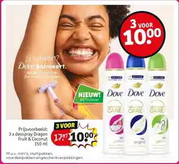 Kruidvat 3 x deospray Dragon Fruit & Coconut 150 ml aanbieding
