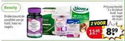 Kruidvat 2 x Kruidvat huid, haar en nagel 60 stuks aanbieding