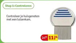 Kruidvat luizenkam aanbieding