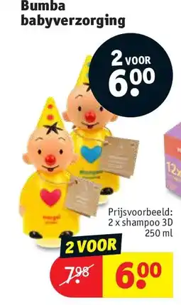 Kruidvat Bumba babyverzorging aanbieding