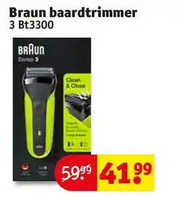 Kruidvat Braun baardtrimmer aanbieding
