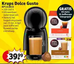 Kruidvat Krups Dolce Gusto aanbieding