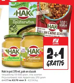 Jumbo Hak in pot 370 ml, pak en stazak aanbieding