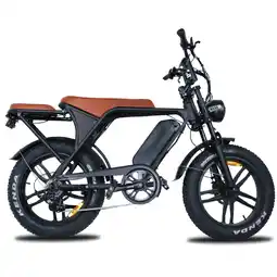 Decathlon Ouxi C80 V8 5.0 fatbike inclusief gratis alarm aanbieding