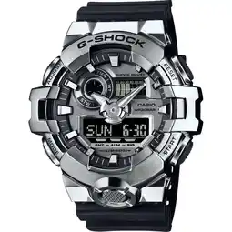 Decathlon Casio Analoog En Digitaal Horloge Zwart/Zilverkleurig GM-700-1AER aanbieding