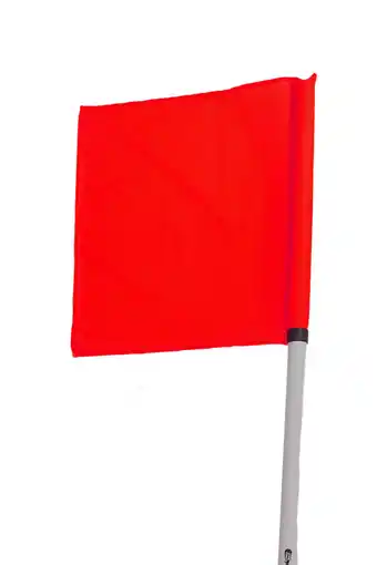 Decathlon Rode hoekvlag set van 4 aanbieding