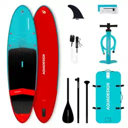 Decathlon Opblaasbaar Stand Up Paddle Pack (tot 150 kg) – Kendo 10'6 aanbieding