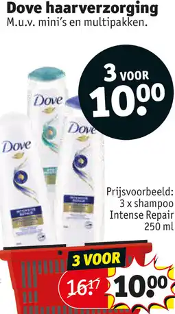 Kruidvat Dove haarverzorging aanbieding